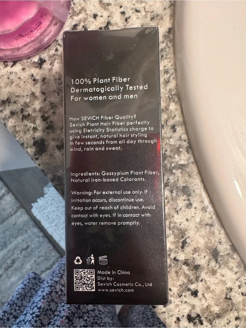 Medium blonde Hair Building Fibers — Instant Coverage